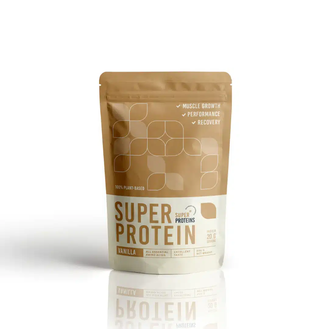 Vegaaninen proteiinijauhe, vanilja, täydellinen maku – Super Protein