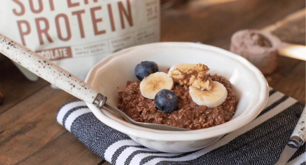 Kickstart your day with plant-based chocolate oatmeal